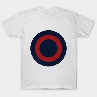 Navy Red Circles T-Shirt